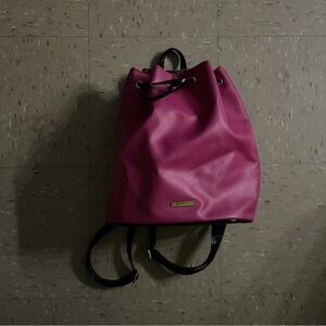 Juicy Couture Fuchsia Drawstring Backpack
